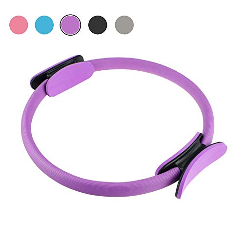 Pilates Ring 14in - Premium Full Body Toning Fitness Magic Circle,Which can Adjust