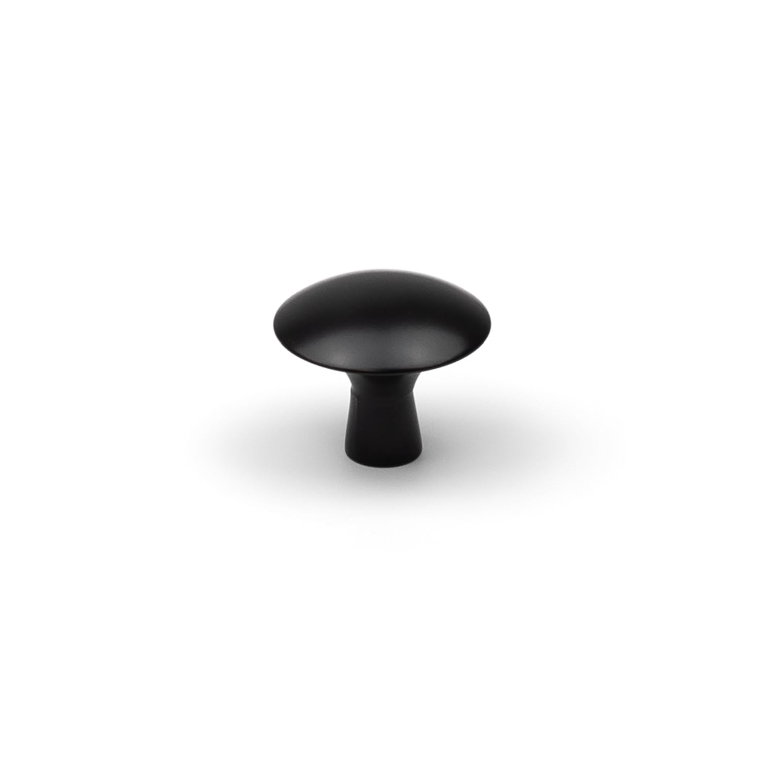 Handle & Home 27mm Matt Black Knob Cabinet Handle Drawer Cupboard Hardware