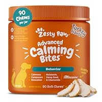 Algopix Similar Product 3 - Zesty Paws Calming Chews for Dogs  Dog