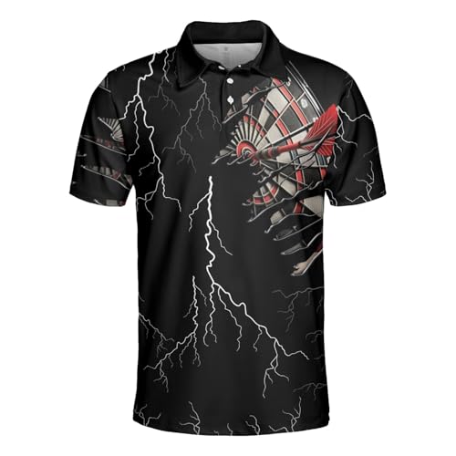 Personalized Dart Shirts for Men, Custom Dart Jersey for Team, Dartboard Shirts, Dart Gifts, Dart Team Polo Shirts, Dart Jerseys Gift for Dart Players and Teams2