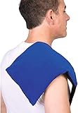 Theramed Ice Pack for Injuries - Gel Ice Pack Reusable with Straps - for Back Pain, Neck Pain, Knees, Ankles Elbows, Large, 35' x 6'