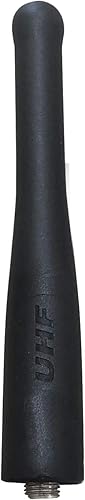 Antena Stubby PMAE4023 4023B UHF GPS 430-470MHz, 10 clips de cinturón Clip-20 compatible con Vertex Standard VX261 VX264 VX451 VX454 VX459 Radio