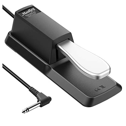 Moukey MSP-001 Sustain Pedal for Keyboard Digital Piano Foot Damper Pedal