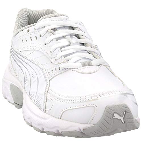 Puma Men's Axis Sl Sneaker, White-Glacier Gray, 8 M US