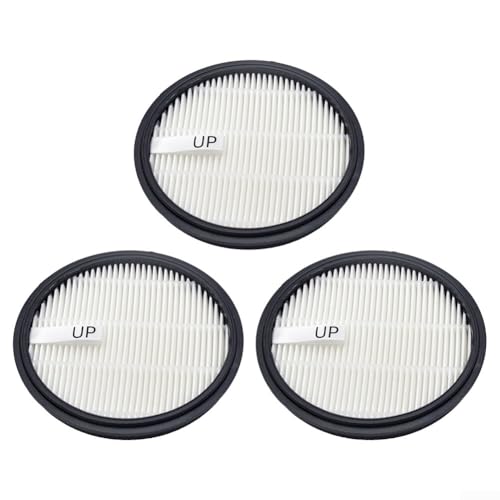 Zoegneer 3 filtros de aspiradora para Ultenic U12 Vesla potente aspiradora inalámbrica de repuesto lavable HEPA kit de filtro HEPA paquete de 3 accesorios de limpieza para el hogar