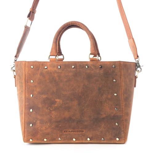 Bolso Tote de Cuero Myra Bag Yellowstone para Mujer miniatura 5