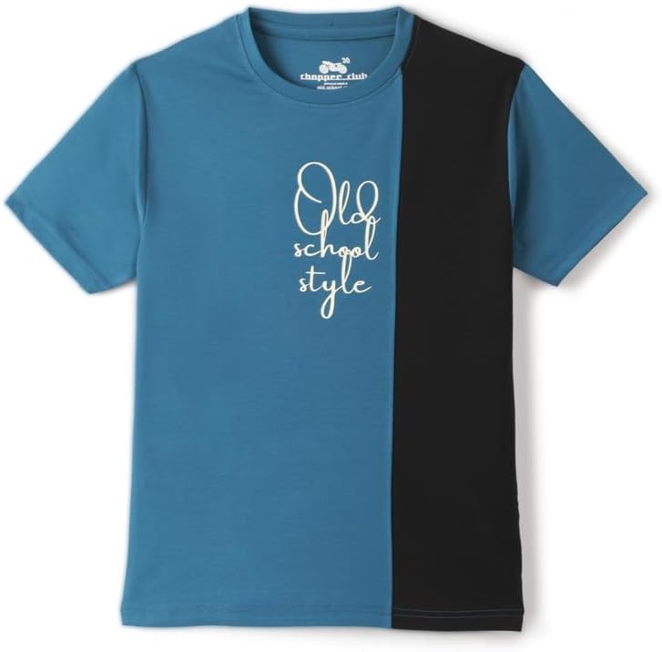 chopper club Boys T Shirts in Premium Fabric Pack of 3 Regular Fit Tees for Boys (Sizes US 5-14) - Image 4