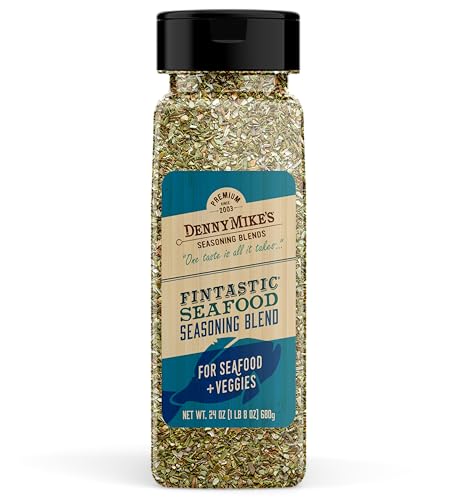 DennyMike’s Fintastic Seafood Seasoning – All-Natural Lemon Pepper & Dill