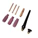 Lotos Technology TA01 Accessories and Consumables Kit for Welders TIG200, CT520D, LTPDC2000D (Pack of 9)