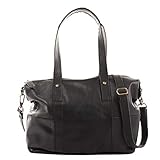 fossil ryder satchel mini  LECONI Shopper Vintage-Look Damen Henkeltasche Schultertasche Echt-Leder Natur Damentasche Ledertasche Umhängetasche Handtasche Leder 37x28x15cm schwarz LE0034-wax