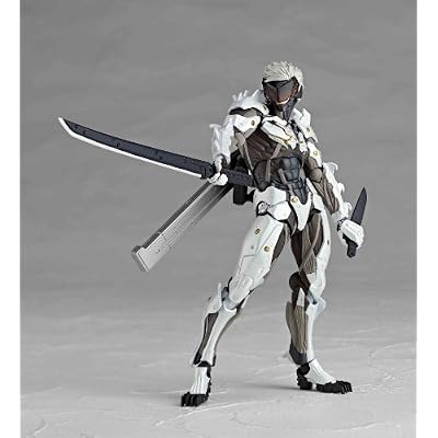 Kaiyodo Revoltech Yamaguchi No.140EX: Raiden White armor METAL GEAR RISING REVENGEANCE series (Japan Import)