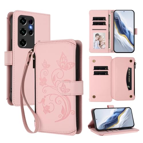 �Ή��@�� for Oukitel C2 ���]���L�b�N�X�^���h�t�� �W�b�p�[�� �_�u���J�[�h�X���b�g �E�H���b�g �ی�P�[�X Pink