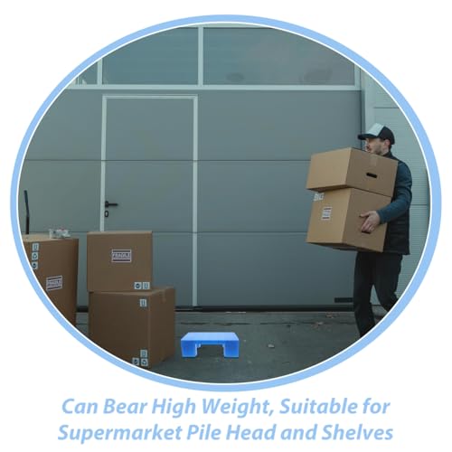 DOITOOL Robuste Kunststoffpalette für Keller und Garage, Gitterdesign für Industrie und Supermärkte, schnelle Installation und hohe Tragfähigkeit