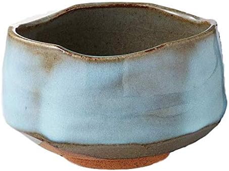 Matcha Bowl 5.12 Inches Diameter Japanese Tea Cup for Tea Ceremony Authentic Mino Ware Pottery Mashikofu Chawan M58826 from Japan