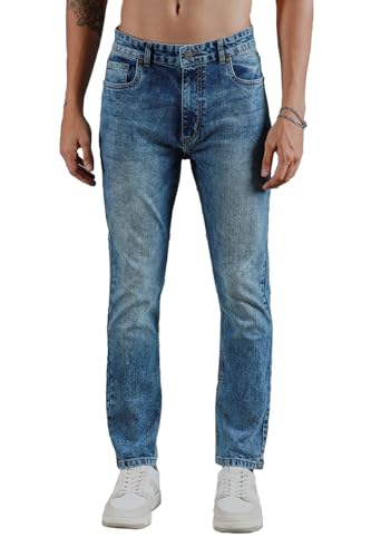 Image of HIGH STAR Men's Mid Rise Regular Jeans