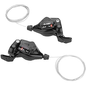 Mountain Bicycle Shifters, Bike Speed Derailleur, Handvat Fietsrem Twist Shift, Finger Dial Lever Transmissie (Size…