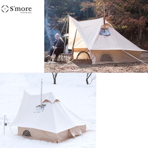 Carpa S'more Canvas para Camping Familiar 2 Personas miniatura 3