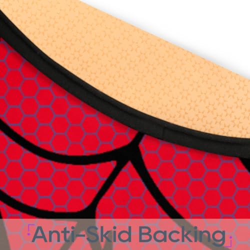 Tapete Red Spider Web Redondo 91 cm miniatura 3