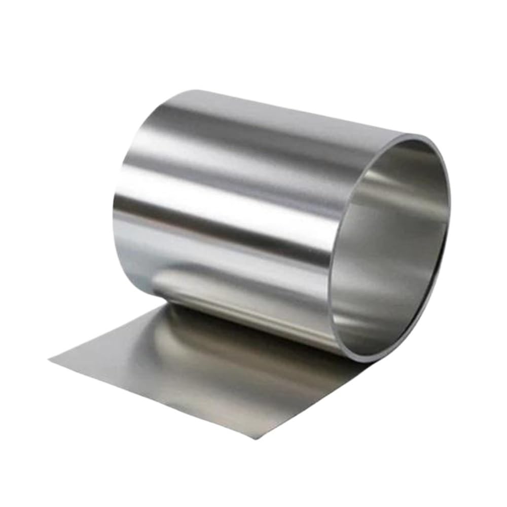 1PC Flexible 1060 Aluminum Foil Sheet - Non-Stick Aluminum Strip for DIY & Industrial Use (1m, 2m, 5m Options)(5000X0.5X15mm)