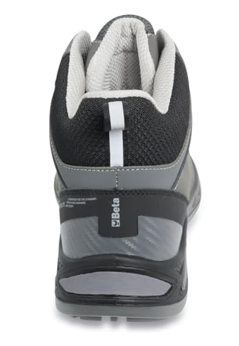 Beta 7274G, Scarpe Alte Antinfortunistiche Fitevolution In Alte In Nabuk Idrorepellente, Scarpe Da Lavoro Antiperforazione Con Supporto Di Stabilità Sul Tallone, Taglia Eu 48, 650G - 5