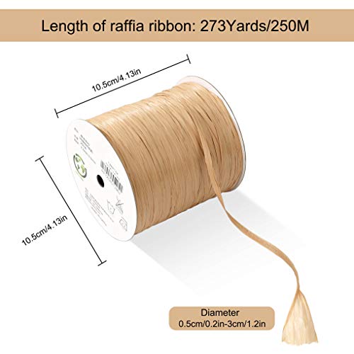 Nastro di Rafia Carta Mestiere Nastro in Carta di