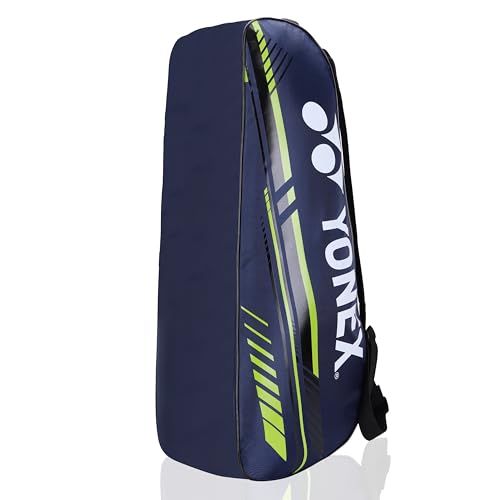 Image of YONEX Badminton Racquet Bag ACE2 1226 BT6 | ACE2 Series Thermal Lining Compartment |Eronomic STRPS |Available as Backpack|Hand Carry |Accessories & 6 Racquet Comaprtment|Wide Shoe Packet