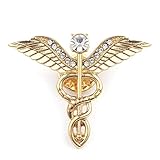 Nobel und elegant - Diese Brosche für Damen ergänzt Ihre Hüte oder Schals, um Arbeitskleidung oder Kleidung auf Partys oder Abenden zu verschönern.