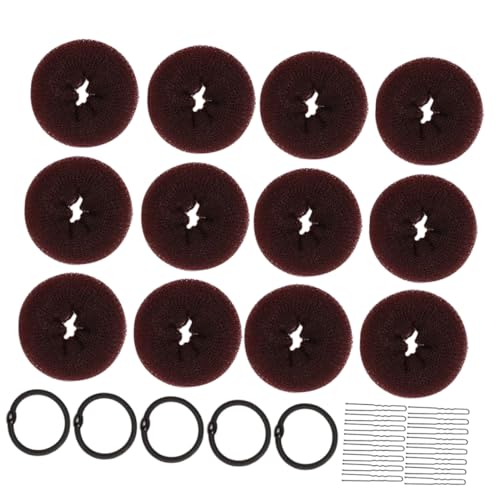 LRXIYODE Moldeador de Moños Donut para Cabello Accesorio Multifuncional para Mujeres y Niñas Kit para Peinados Elegantes y Casuales para Bodas y Diario