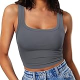 Angenehmes Material: Hergestellt aus weichem, leichtem und geripptem Strickstoff für höchsten Komfort, Atmungsaktivität und eine schmeichelhafte Passform, die ebenso gut aussieht wie sie sich anfühlt.