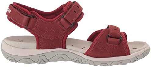 ALLROUNDER by MEPHISTO Women's Lagoona Sandal, Red, 8 | Image 5