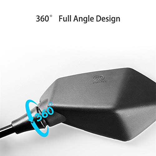 Rétroviseur moto 10mm stable contre les vibrations et angles morts - 6