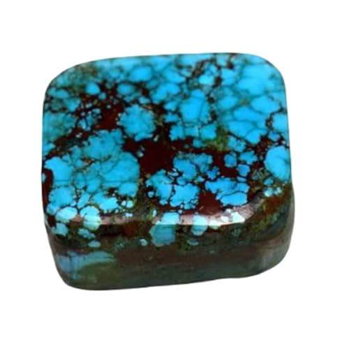 Cabochon de turquoise naturelle GH_NAT_08500 pour haute joaillerie artisanale