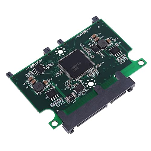 Adaptador dual 2 puertos SD SDHC MMC a SATA con carcasa miniatura 3
