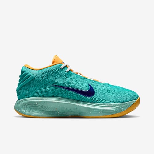 Nike G.T. Hustle 3 "Victor Wembanyama Basketball Shoes (IF2520-300, Dusty Cactus/Green Frost/Sundial/Concord)3