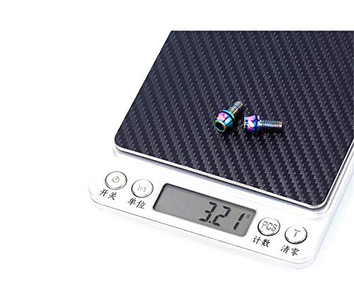 Lot De 5 Boulons M5 X 12 En Alliage De Titane Pour Cage De