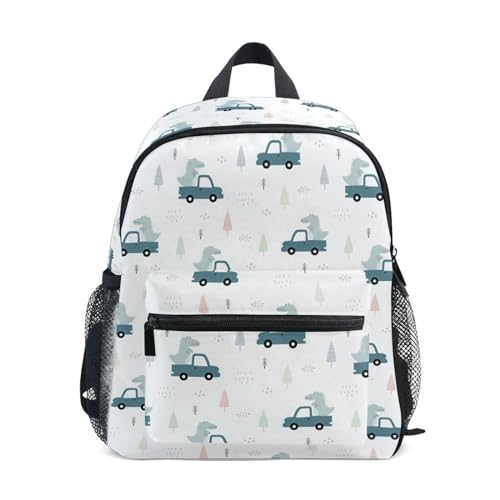 Sac à dos dinosaure taille S avec sangle de poitrine pour enfant