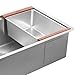 Ruvati LedgeFit Dish Soaking Tub Add-on Bowl Hanging Workstation Sink Accessory - RVA1320