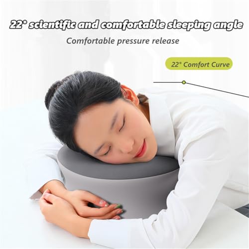 Almohada de espuma viscoelástica ergonómica portátil miniatura 2