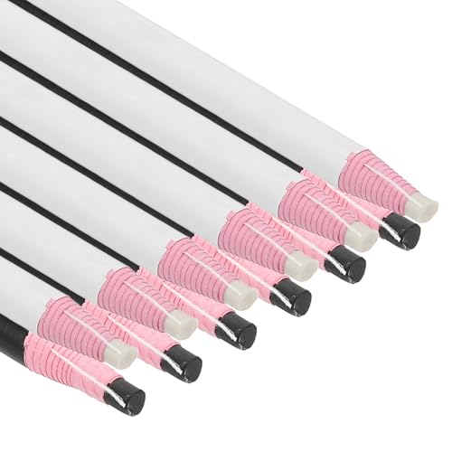 Crayon gras noir et blanc PATIKIL lot de 12 marqueurs peel-off pour verre et bois