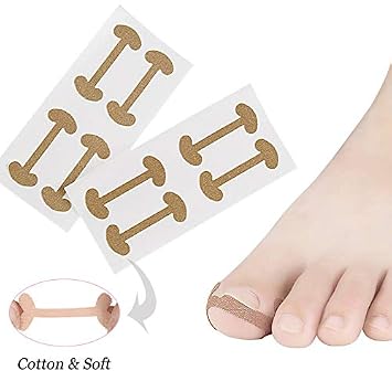 EBANKU Ingrown Toenail Treatment Strips | 20 Pcs Toe Nail Correction Patch Elastic Patch Sticker Corrector Pedicure Tools Fingernail Toe Nail Care