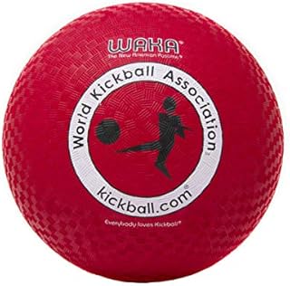 WAKA Official Kickball - Adult 10 , Red