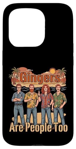 Gingers Are People Too Men Funny Gingers Meme Redhead Joke �X�}�z�P�[�X iPhone 15 Pro �p