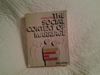 Hardcover The social context of marriage Book
