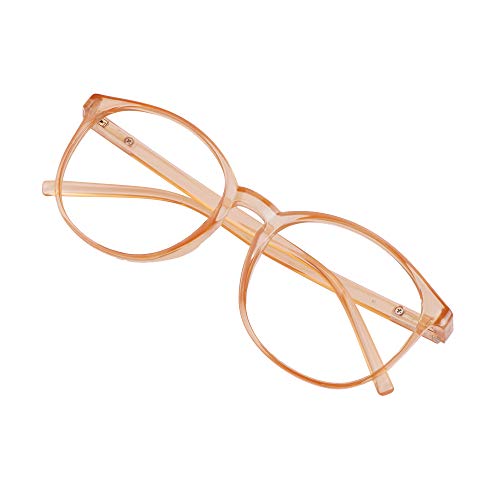 Image of VisionGlobal Blue Light Blocking Glasses, Lightweight Oval Frame, Computer Glasses for Gaming, Office, TV