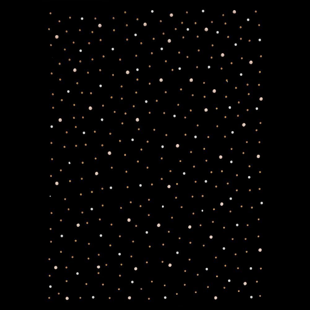FINGERINSPIRE 24 Sheet Rhinestone Iron on Transfers 2/3/4mm Flat Round Gold Clear Champagne Glass Rhinestone Transfers Iron On Rhinestones Sheets Crystal Transfer Applique for DIY Clothing Accessories