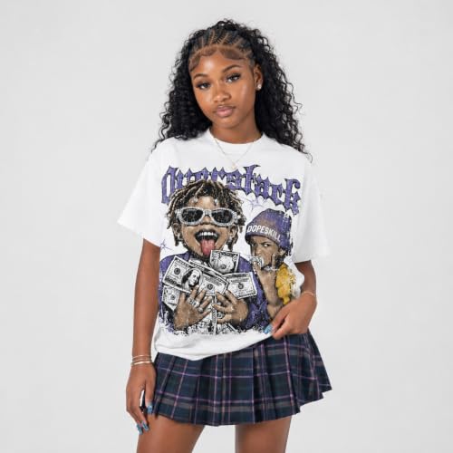Image of DopeSkill Graphic Tee Streetwear Hypebeast Hip Hop Unisex Premium T-Shirt Sneaker Colour Matching Shirts Gift for Sneakerhead