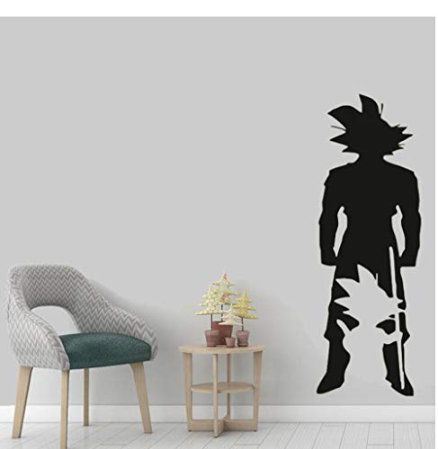Goku Growth Style Wall Stickers Dragon Ball Z Character Vinyl