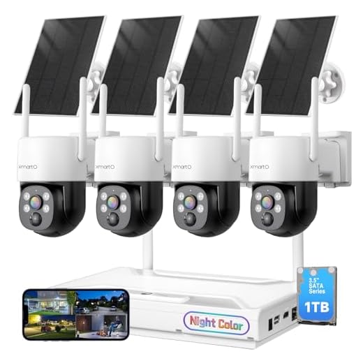 Comprehensive 2K HD Solar Security Camera System