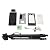 Face Recognition Temperature Measurement Access Control Machine System OEM Hikvision DS-K1TA70MI-T, Body Temperature Scanner Thermometer Attendance All-in-One Machine (Stand Included)