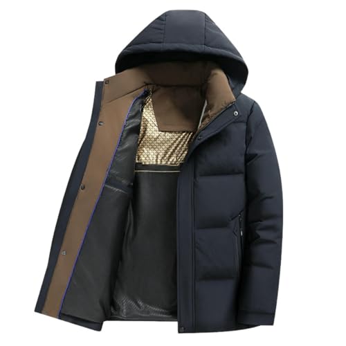 Chaqueta de plumón para hombre ideal para trayectos de oficina en invierno